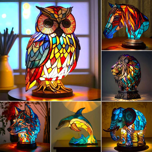 Colored Animal Light Desk Lamp